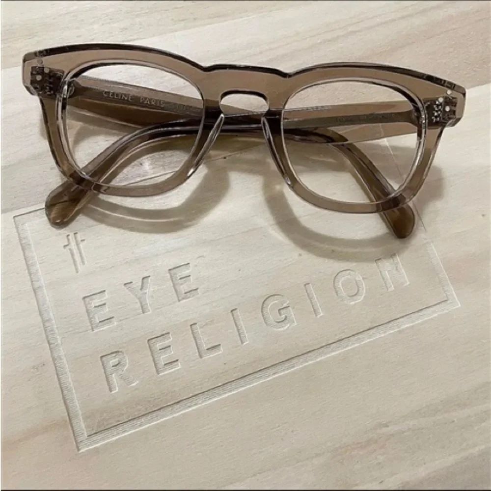 Celine 50049I Transparent Brown Eyewear